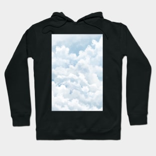 Blue Fluffy Clouds Hoodie